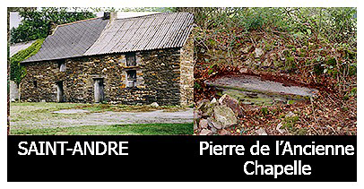 En 1401, un certain Jugon Orio y vivait. St-Andr&eacute; est cit&eacute; &eacute;galement dans un document de 1417 o&ugrave; Guillaume de la Bou&euml;xi&egrave;re-Launay rendait aveu &agrave; Jehan de Cancou&euml;t de la Roche Gestin pour un bois situ&eacute; entre la Glouzie et la Ville Buhen et pour &laquo;&nbsp;tout ce que tenait de lui Guillaume Rouxel, Jehan Sero, Eon de Roche, Jugon Orio, Guillaume Jehan et pour ce que tenaient, &agrave; St-Jugon et &agrave; St-Andr&eacute;, Jugon Maleste et Guillaume Poirier.&raquo; Ce document est tr&egrave;s int&eacute;ressant parce qu&rsquo;il apporte la confirmation de l&rsquo;existence de notre bienheureux gacilien avant la fin du XIV&deg; si&egrave;cle puisque son nom, devenu un pr&eacute;nom, est d&eacute;j&agrave; &agrave; la mode. 