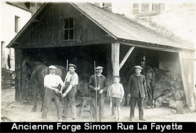 ancienne forge de Mr SIMON Rue Lafayette à La Gacilly