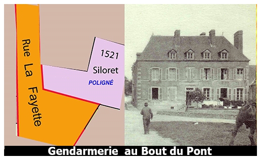 La  gendarmerie de La Gacilly a été louée le 12 décembre 1860