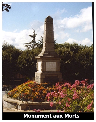 Monument aux Morts à la Gacilly