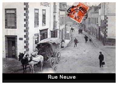 C’est la rue du Relais Postal actuelle. Elle fut construite dans la seconde moitié du XIX° siècle