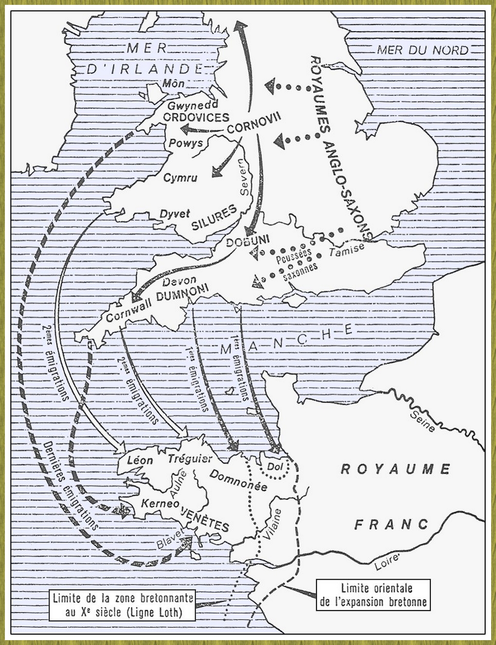 Immigration Armorique - Histoire de la Gacilly Imimgration Armorique -