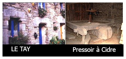 LE TAY Ce village existait à la fin du XIV° siècle car il figure dans la liste des tenues qui relevaient de la seigneurie de la Roche Gestin en 1406. Au point de vue toponymie, les explications manquent pour ce village. Il était scindé en deux parties, l’une s’appelant le Tay-ès-Epaillard, plutôt à l’Ouest et l’autre, le Tay-ès-Perré. Dans le dictionnaire de Rosenzweig, il y a le Tay au Péré et le Tay aux Epaillard. Ils étaient séparés par le Lobidy, un ruisseau venant de Brozéas. Pendant les mois d’hiver, ce ruisseau formait un marécage entre les deux parties du village si bien que les habitants du Tay aux Epaillard étaient obligés de passer par la Villouët et la Glouzie pour se rendre à La Gacilly