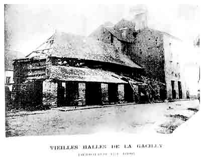 première halles pour le marché gacilien